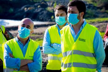 Visita à obra de remoção de resíduos perigosos de São Pedro da Cova