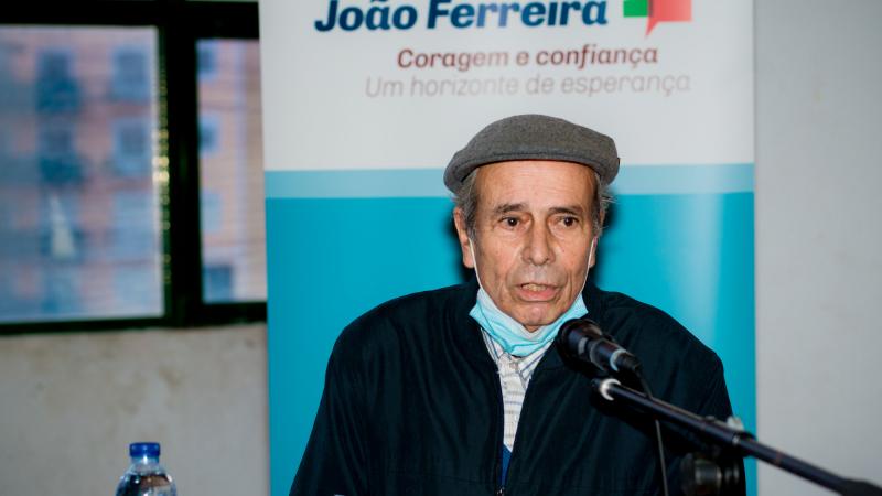 Sessão com reformados, Pinhal Novo