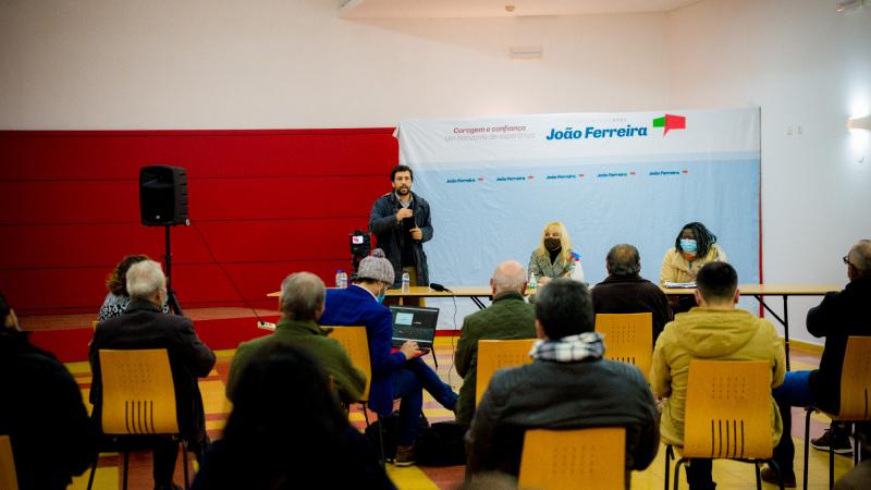 Encontro com agricultores, Pias