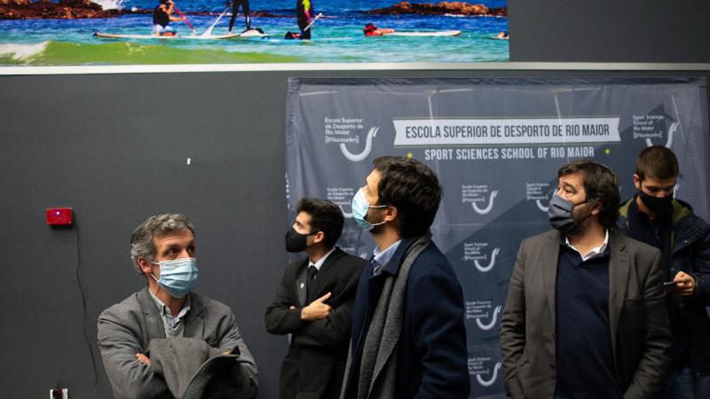 Visita à Escola Superior de Desporto de Rio Maior