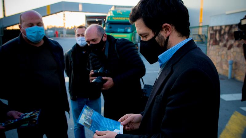 Contacto com trabalhadores da Continental Mabor