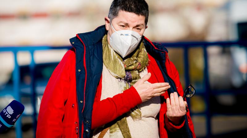 Encontro com trabalhadores da Saúde, Coimbra