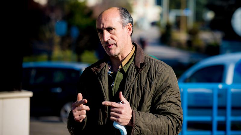 Encontro com trabalhadores da Saúde, Coimbra