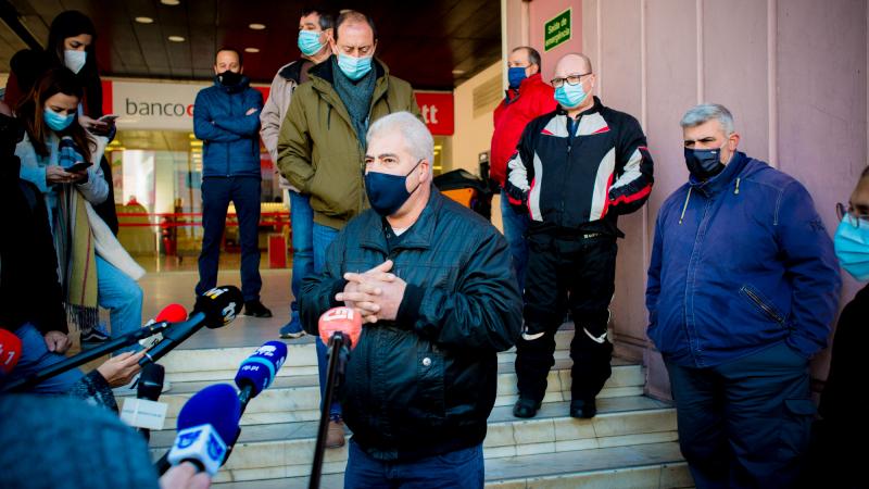 Encontro com os trabalhadores dos CTT, Coimbra