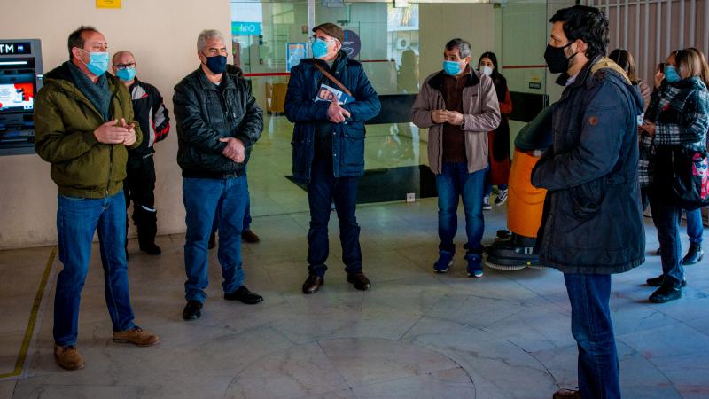 Encontro com os trabalhadores dos CTT, Coimbra