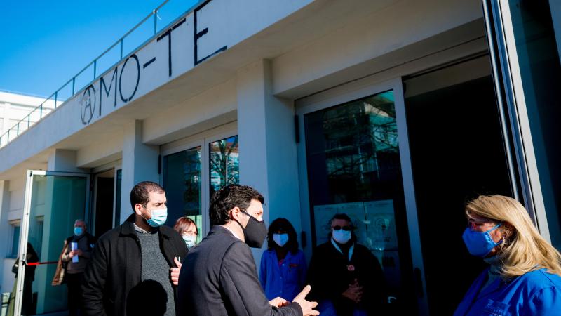 Contacto com trabalhadores da educação, Escola António Arroio, Lisboa