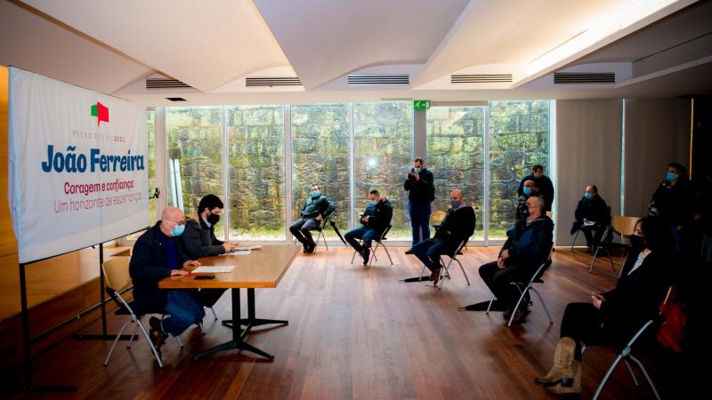 Reunião com Trabalhadores da Petrogal e da Efacec