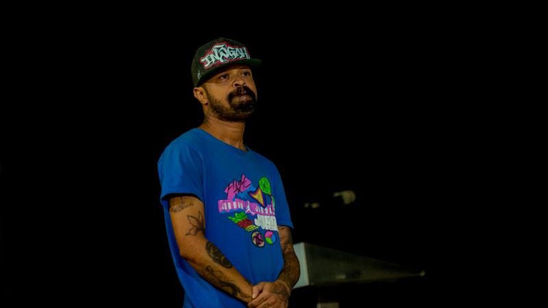 Comício com jovens apoiantes da candidatura, Seixal