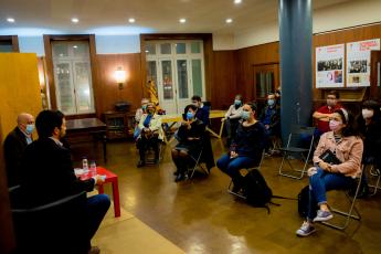Encontro com Assistentes Sociais, Associação de Jornalistas e Homens de Letras do Porto