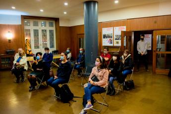 Encontro com Assistentes Sociais, Associação de Jornalistas e Homens de Letras do Porto
