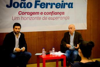 Encontro com Assistentes Sociais, Associação de Jornalistas e Homens de Letras do Porto