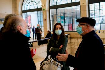 Sessão de entrega da lista de apoiantes membros de ORT do sector dos transportes e comunicações