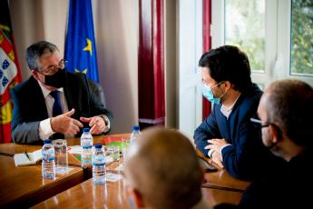 Encontro com a Associação Nacional de Municípios Portugueses