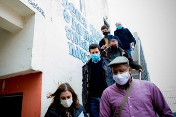 Visita e encontro na Associação Moinho da Juventude, Cova da Moura, Amadora