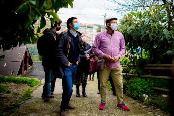 Visita e encontro na Associação Moinho da Juventude, Cova da Moura, Amadora