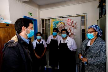 Visita e encontro na Associação Moinho da Juventude, Cova da Moura, Amadora