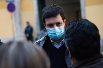 Vigília do sector do táxi, Lisboa, em frente ao Ministério do Ambiente e da Ação Climática