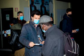 Contacto com trabalhadores na Lisnave