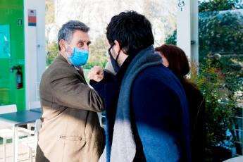 Entrega de apoios de ecologistas