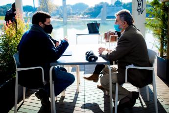 Entrega de apoios de ecologistas