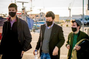 Encontro com trabalhadores dos antigos estaleiros navais