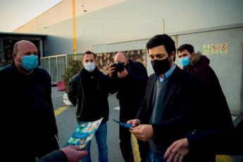 Contacto com trabalhadores da Continental Mabor