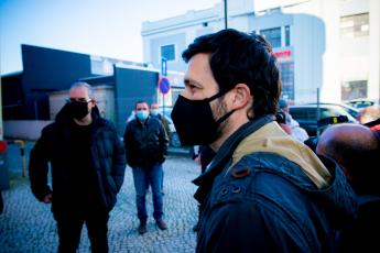 Encontro com os trabalhadores dos CTT, Coimbra