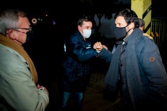 Contacto com trabalhadores da recolha de resíduos na AMARSUL