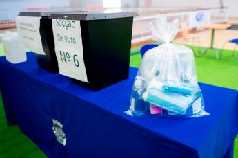 Visita à preparação de uma Assembleia de Voto