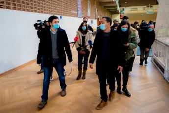 Visita à preparação de uma Assembleia de Voto