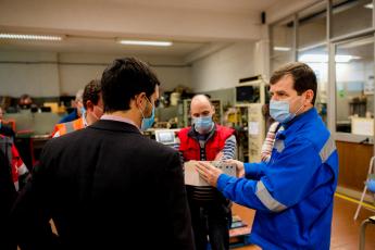 Visita à EMEF, Entroncamento