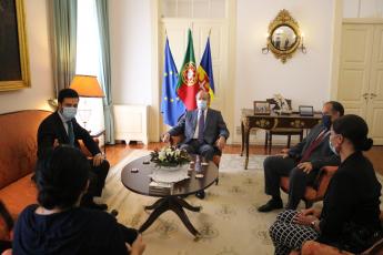 Encontro com o Representante da República para a Região Autónoma da Madeira