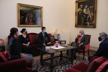 Encontro com o Presidente da Assembleia Legislativa da Madeira
