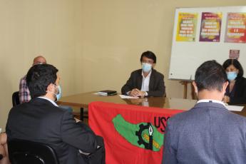 Encontro com a União de Sindicatos da Madeira