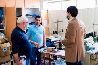 Contacto com comerciantes em Alcácer do Sal