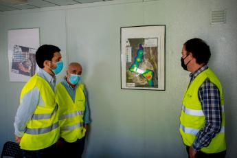 Visita à obra de remoção de resíduos perigosos de São Pedro da Cova