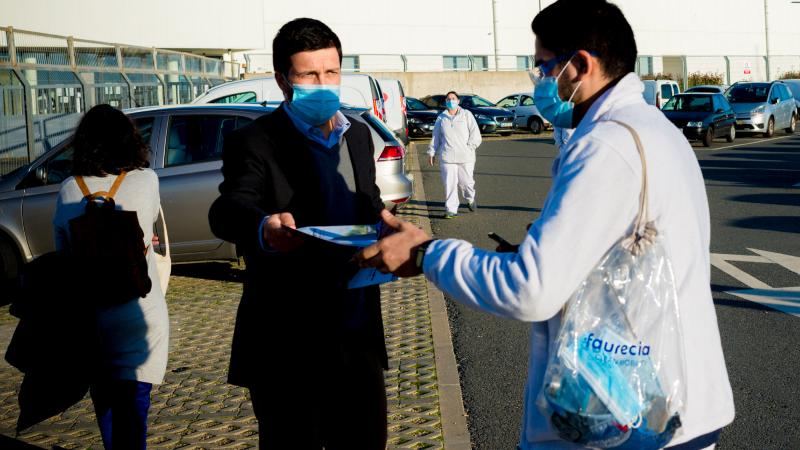 Tribuna Pública na Faurécia, Bragança