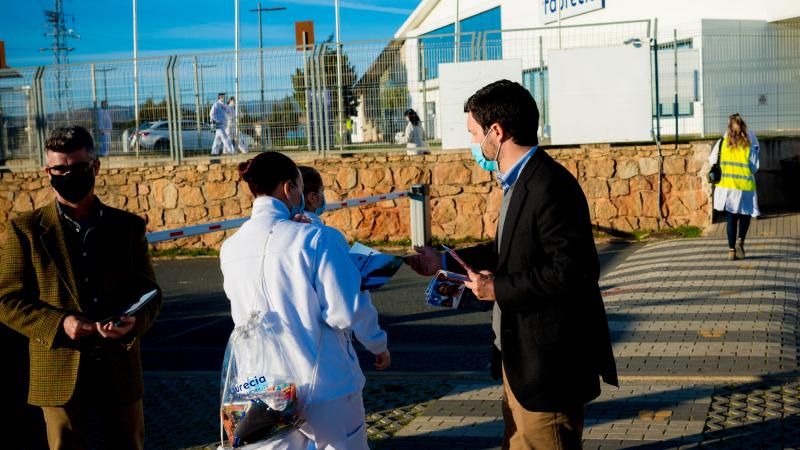 Tribuna Pública na Faurécia, Bragança