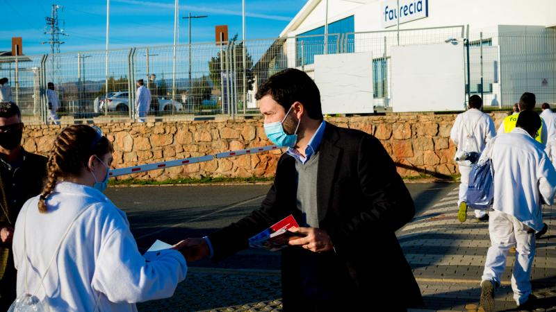 Tribuna Pública na Faurécia, Bragança