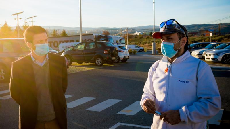 Tribuna Pública na Faurécia, Bragança