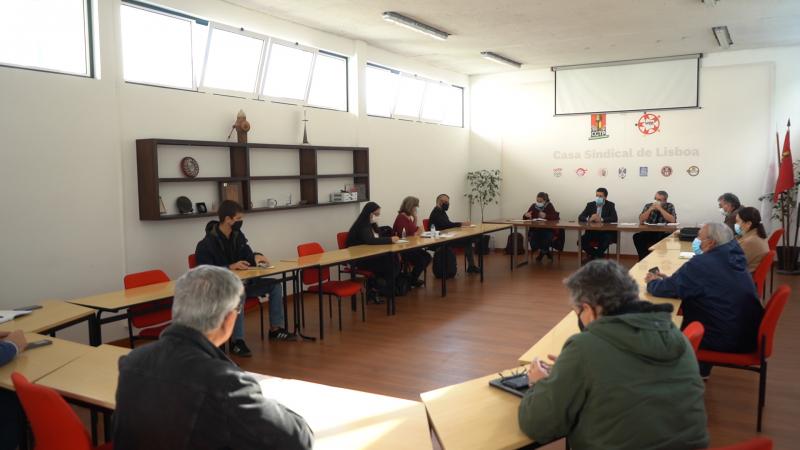 Reunião com Organizações Representativas dos Trabalhadores do Sector das Telecomunicações