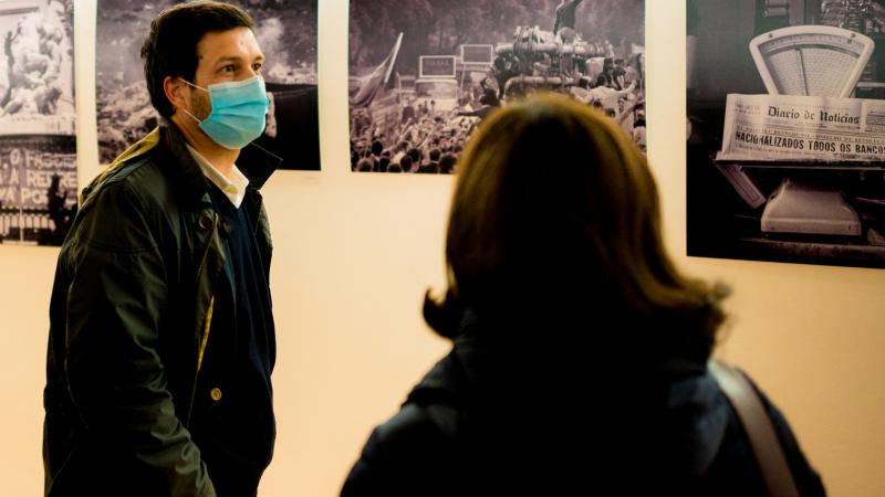 Visita à Exposição “Alfredo Cunha - 50 anos de Fotografia”, Espinho