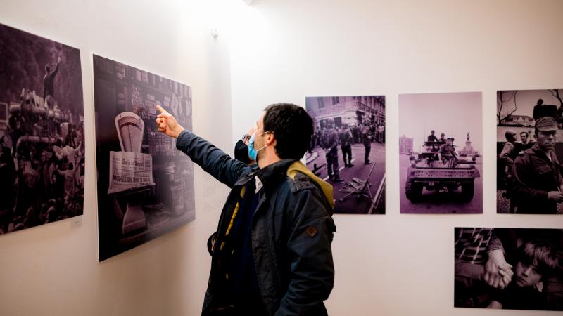Visita à Exposição “Alfredo Cunha - 50 anos de Fotografia”, Espinho