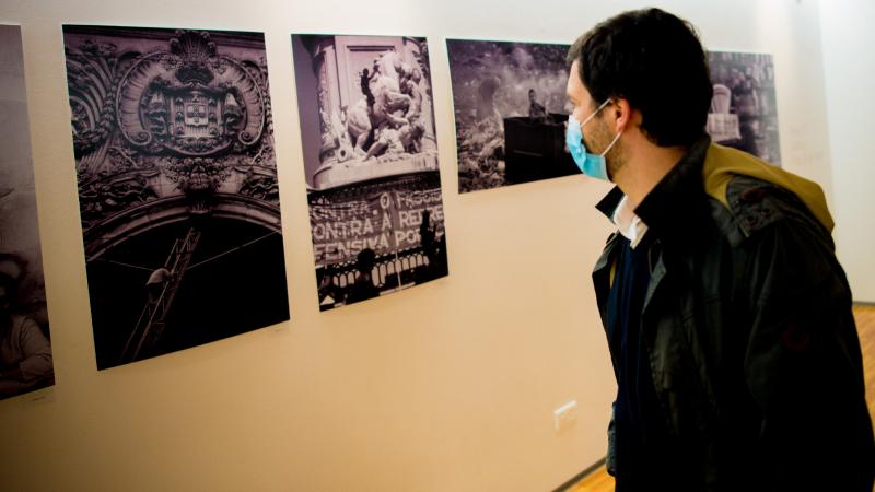 Visita à Exposição “Alfredo Cunha - 50 anos de Fotografia”, Espinho