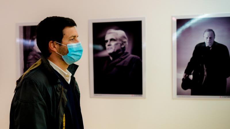 Visita à Exposição “Alfredo Cunha - 50 anos de Fotografia”, Espinho