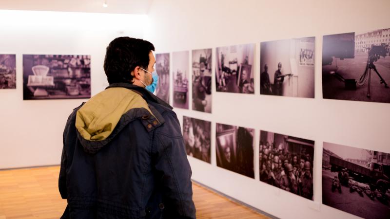 Visita à Exposição “Alfredo Cunha - 50 anos de Fotografia”, Espinho