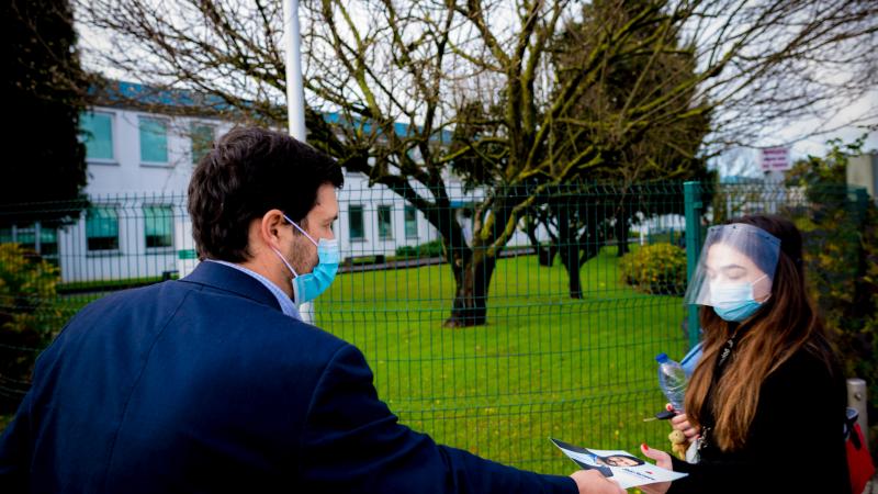 Contacto com trabalhadores da Preh