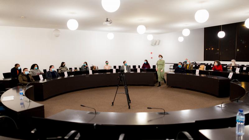 Sessão com representantes de várias comunidades religiosas, Loures