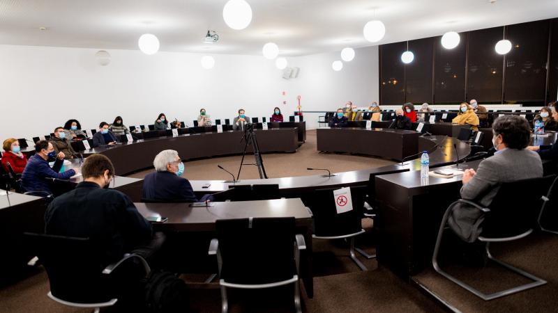 Sessão com representantes de várias comunidades religiosas, Loures