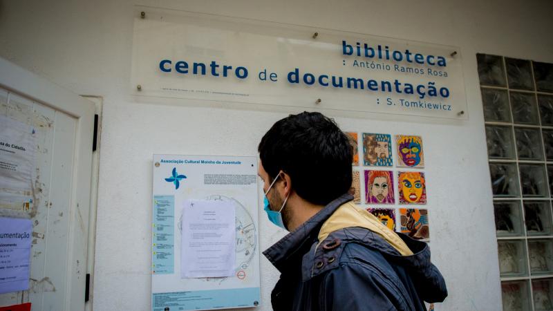 Visita e encontro na Associação Moinho da Juventude, Cova da Moura, Amadora